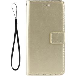 Mobigear Wallet Housse LG K51s Etui Porte-Monnaie - Or