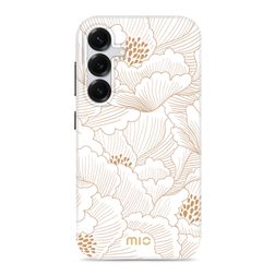 MIO Coque Samsung Galaxy S25 MagSafe Coque arrière Rigide - White Roses