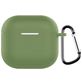 Mobigear Colors Coque Apple AirPods 4 Coque en Silicone Souple - Vert