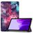 Mobigear Tri-Fold Coque Samsung Galaxy Tab A7 Lite Etui - Milky Way