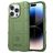Mobigear Rugged Shield Coque iPhone 15 Pro Max Coque arrière en TPU Souple Anti-Chocs - Vert
