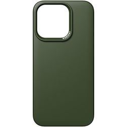 Nudient Thin Precise Coque iPhone 15 Pro MagSafe Coque arrière Rigide - Pine Green