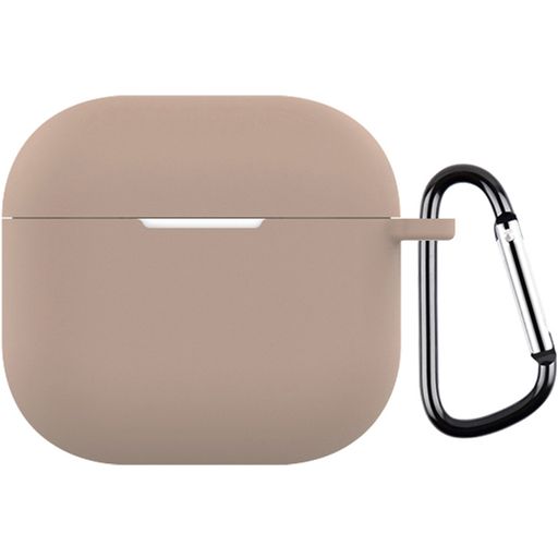 Mobigear Colors Coque Apple AirPods 4 Coque en Silicone Souple - Gris