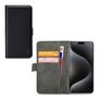 Mobilize Classic Gelly Wallet iPhone 15 Pro Max Étui Portefeuille - Noir