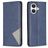 Mobigear Rhombus Slim iPhone 17 Étui - Bleu