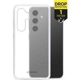 Mobilize Naked Protection Coque Transparente Samsung Galaxy S24 Coque arrière Rigide Anti-Chocs - Transparent