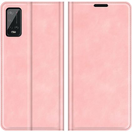 Mobigear Retro Slim Housse Wiko Power U20 Etui Porte-Monnaie - Rose