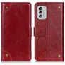 Mobigear Ranch Housse Nokia G60 5G Etui Porte-Monnaie - Bordeaux