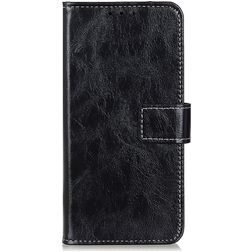 Mobigear Basic Housse Realme 8 Etui Porte-Monnaie - Noir