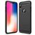 Mobigear Brushed Slim Coque iPhone XS Max Coque arrière en TPU Souple - Noir