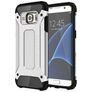 Mobigear Outdoor Coque Samsung Galaxy S7 Edge Coque arrière Rigide Anti-Chocs - Argent