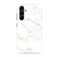 MIO Samsung Galaxy A55 MagSafe Plastique rigide Coque arrière - White Marble