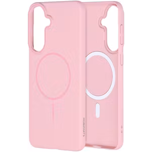 Mobiparts Slim Line Coque Samsung Galaxy A57 MagSafe Coque arrière Rigide - Blush Pink