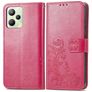 Mobigear Clover Housse Realme C35 Etui Porte-Monnaie - Magenta
