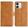 Mobigear Slim Magnet Housse iPhone 16 Pro Max Etui Porte-Monnaie - Cognac