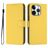 Mobigear Urban Wallet Housse iPhone 16 Pro Etui Porte-Monnaie - Jaune