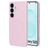 Mobiparts Slim Line Coque Samsung Galaxy S25 MagSafe Coque arrière Rigide - Blush Pink