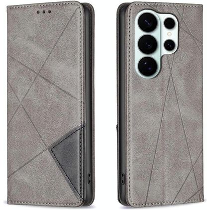 Mobigear Rhombus Slim Housse Samsung Galaxy S26 Ultra Etui - Gris