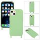 Mobigear Lanyard iPhone 14 Coque avec cordon en Silicone - Vert