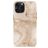 MIO iPhone 15 Pro Max MagSafe Plastique rigide Coque arrière - Gold Marble
