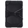 Xccess Survivor Essential Coque Samsung Galaxy Tab A8 10.5 (2021) Coque arrière en Plastique rigide,Silicone + Support Amovible - Noir