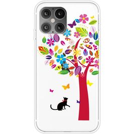 Mobigear Design Coque iPhone 12 Pro Max Coque arrière en TPU Souple - Arbre