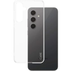 CARE by PanzerGlass Fashionable Transparent Samsung Galaxy S24 FE Silicone Coque arrière - Transparent