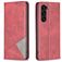 Mobigear Rhombus Slim Samsung Galaxy S24 Plus Étui - Rouge