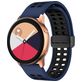 Mobigear Sport Plus Mag Bracelet Silicone Smartwatch Fermeture magnétique - Connexion universelle de 22 mm - Noir / Dark Blue