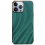 Mobigear Wavy Coque iPhone 14 Pro Max Coque arrière Rigide - Vert