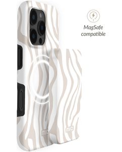 MIO - Batterie externe 5.000 mAh 15W - Compatible MagSafe - Sandy Zebra