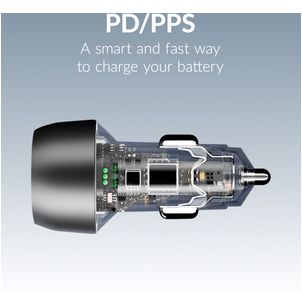 Mobilize - Double USB / USB-C Chargeur voiture Power Delivery 48W - Noir