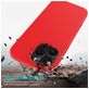Mobigear Rubber Touch Coque iPhone 16 Pro Coque arrière en Silicone - Rouge