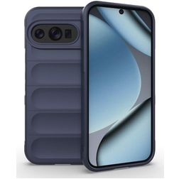 Mobigear Bumpy Coque Google Pixel 10 Pro Coque arrière en TPU Souple - Bleu