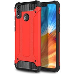 Mobigear Outdoor Coque HONOR 9X Lite Coque arrière Rigide Anti-Chocs - Rouge