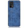 Mobigear Stitch Coque Realme GT Coque arrière - Bleu