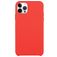 Mobigear Rubber Touch Coque iPhone 15 Pro Max Coque arrière en Silicone - Rouge