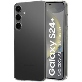 Mobiparts Classic Coque Transparente Samsung Galaxy S24 Plus Coque arrière en TPU Souple - Transparent