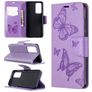 Mobigear Butterfly Housse Huawei P40 Etui Porte-Monnaie - Violet