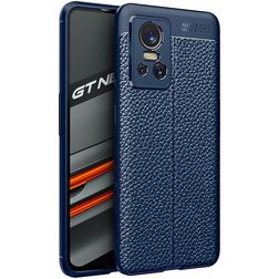 Mobigear Luxury Coque Realme GT Neo 3 Coque arrière en TPU Souple - Bleu