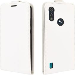 Mobigear Motorola Moto E6s (2020) Étui à rabat - Blanc