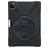 Xccess Survivor All-round iPad Pro 11 pouces (2022) Plastique rigide / Silicone Coque arrière + Bandoulière + Support - Noir