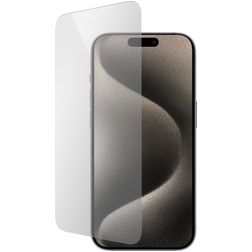 Mobiparts Regular iPhone 15 Pro Verre trempé Protection d'écran - Compatible Coque