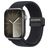 Dux Ducis Mixture Pro Bracelet Nylon Apple Watch Fermeture magnétique - 49/46/45/44 mm - Charcoal