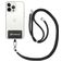 Mobigear Lanyard - Cordon de téléphone universel ajustable - Noir