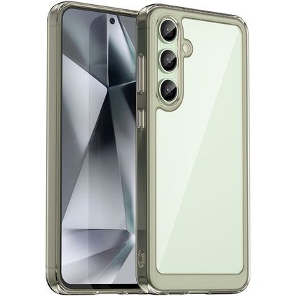 Mobigear Crystal Samsung Galaxy S24 FE Plastique rigide Coque arrière - Vert