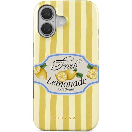 Burga Tough iPhone 16 MagSafe Plastique rigide Coque arrière Antichoc - Frizzante