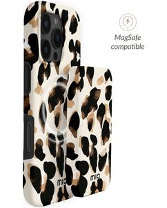 MIO - Batterie externe 5.000 mAh 15W - Compatible MagSafe - Leopard