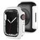 Mobigear Colors Coque Apple Watch - 45 mm Thin Coque Rigide - Blanc