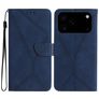 Mobigear Stitch Housse iPhone 17 Pro Max Etui Porte-Monnaie - Bleu